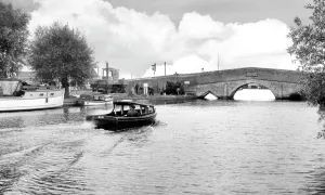 Heigham: Potter Heigham, the Bridge c1955