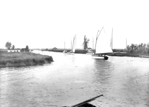 Heigham: Potter Heigham, the River Thurne 1934