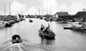 Heigham: Potter Heigham, the River Thurne c1926