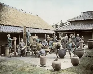 Potters: Potters at work, Japan