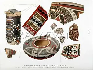 Minos: POTTERY TYPES/KNOSSOS
