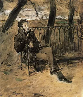 Novelists: Pouchkine Portrait (Pushkin)
