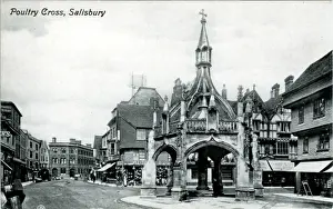Poultry: Poultry Cross, Salisbury, Wiltshire