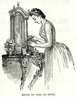 Pouring: Pouring Botot water, Paris Exhibition of 1889