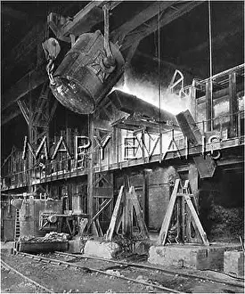 Crucible: POURING MOLTEN IRON