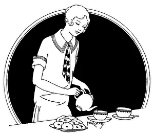 Buns: POURING TEA FOR TWO
