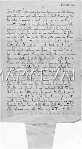 Recitals: POW LETTER 1943