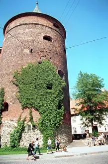 Comprising: Powder Tower in Riga, 1996