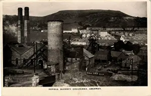 Collieries: Powell Duffryn Collieries, Aberaman, Aberdare, Wales