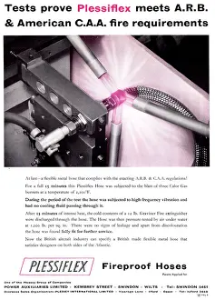 Fireproof: Power Auxiliaries PLESSIFLEX Fireproof Flexible Hoses