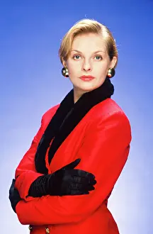 Impress: Power Dressing female model in 1990s