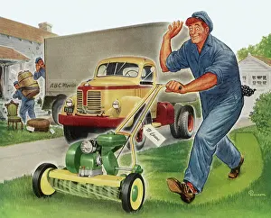 Happily: Power Mowers Siren Call