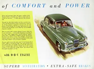Humber: Power Plus Humber Hawk (Mk VIA) car brochure