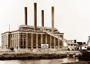 Ferrybridge: Power Station, Ferrybridge early 1900's