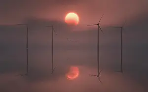 Windmill: The power of the wind used to generate energy