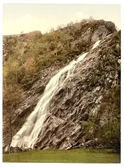 Powerscourt: Powerscourt Waterfall. County Wicklow, Ireland