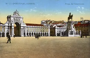 Praca: Praca do Comercio, Lisbon, Portugal