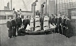 Tyneside: Practical Seamanship, Training Ship Wellesley, North Shields