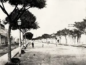 Morro: Prada, looking towards the Morro, Havana Cuba