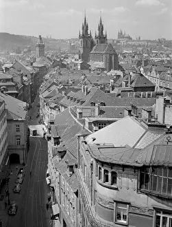 Mevald: Prague - aerial view - panorama