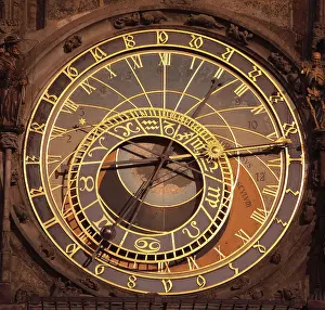 Orloj: Prague Astronomical clock, Prague, Czech Republic