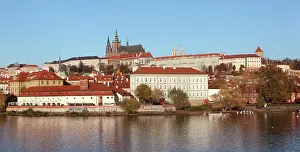 Strana: Prague Castle and St Vitus Cathedral, Prague, Czech Republic