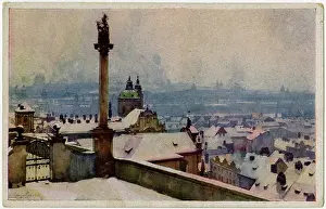 Watery: Prague - Czech Republic - View over the rooftops