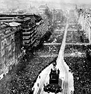 Confiscation: Prague - Czechoslovakia Octover 28th 1945. Wenceslav