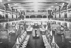 Lucerna: Prague, Lucerna Concert Hall 1922, press exposition