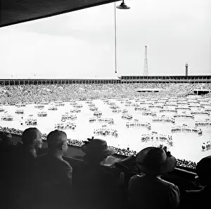 Strahov: Prague - spectators viewing the performance