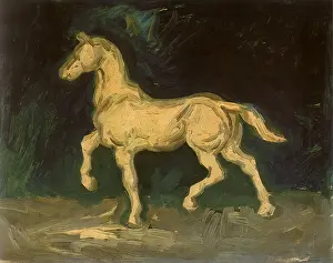 Prancing: Prancing Plaster Horse, by Van Gogh