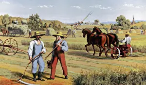 Plough: Prang's aids for object teaching, haymaking