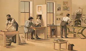Easel: Prang's aids for object teaching, lithographer