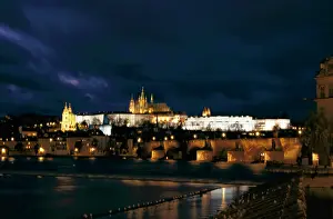 Hradschin: Praque in the night