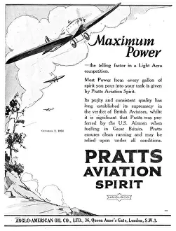 Pratts: Pratts Aviation Spirit - Maximum Power