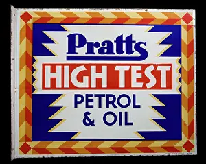 Chevron: Pratts High Test Petrol & Oil