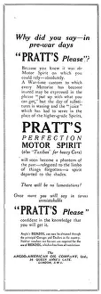 Pratts: Pratts Perfection Motor Spirit