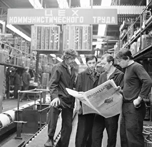 Pravda: Pravda printing house, 1976