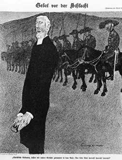Pastor: Prayer before the battle, 1900