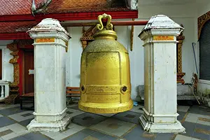 Prathat: Prayer Bell, Wat Prathat Doi Suthep temple, Chiang Mai
