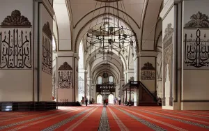 Seljuk: Prayer hall, Grand Mosque, Bursa, Turkey