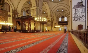 Seljuk: Prayer hall, Grand Mosque, Bursa, Turkey