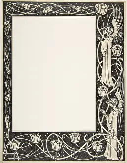 Petitions: Praying Angels and Poppies (Border Design for