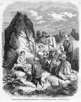 Retain: PRAYING AT A MENHIR