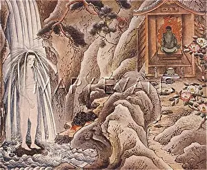 Impress: PRAYING UNDER WATERFALL