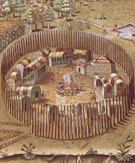 Pyre: Pre-Columbian era. North America. Admiranda Narratio