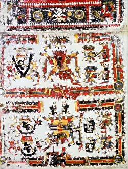 Deities: Pre-Columbian Mexico: Mixtec, Codex Borgianus
