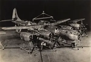 Kansas: The pre-completed components of a Boeing B-29