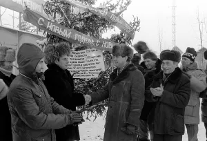 Congratulations: Pre-schedule execution of plan, 1987