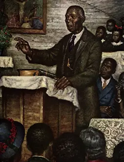 Amos: Preacher at His Podium